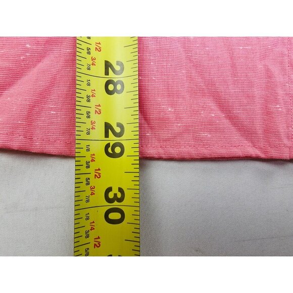 Calvin Klein Size Medium Mens Pink White Accent Embroidered Chest Logo Shirt - Picture 11 of 11